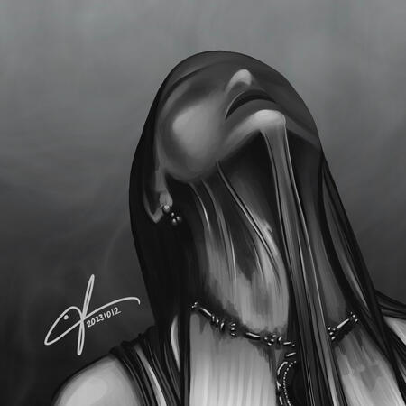 Girl in a Wet Veil