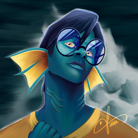 Genderbent Ebb Fischer