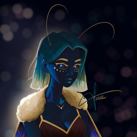 Black Witch Moth