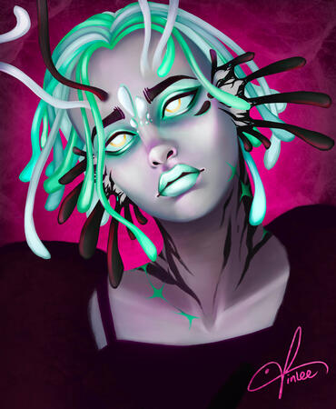 Rin, a character by Anishenanigans - My First Art Fight Attack